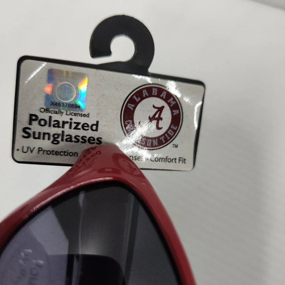 Crimson Tide Polarized Red Sunglasses UV Protection Comfort Fit New 171
